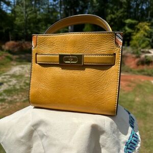 Tory Burch Lee Radziwell Glazed Petite Double Bag